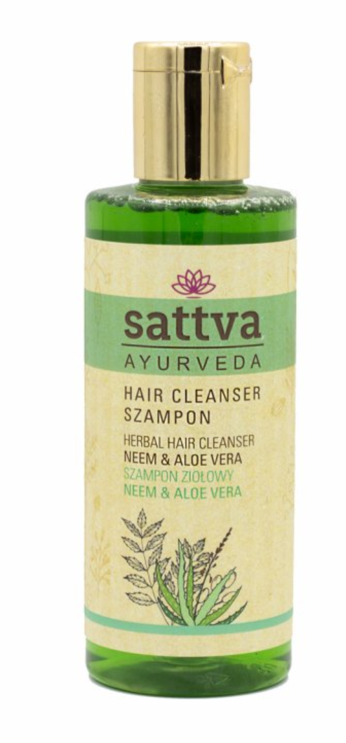 Sattva Bylinný vlasový šampon Neem a Aloe Vera 210 ml
