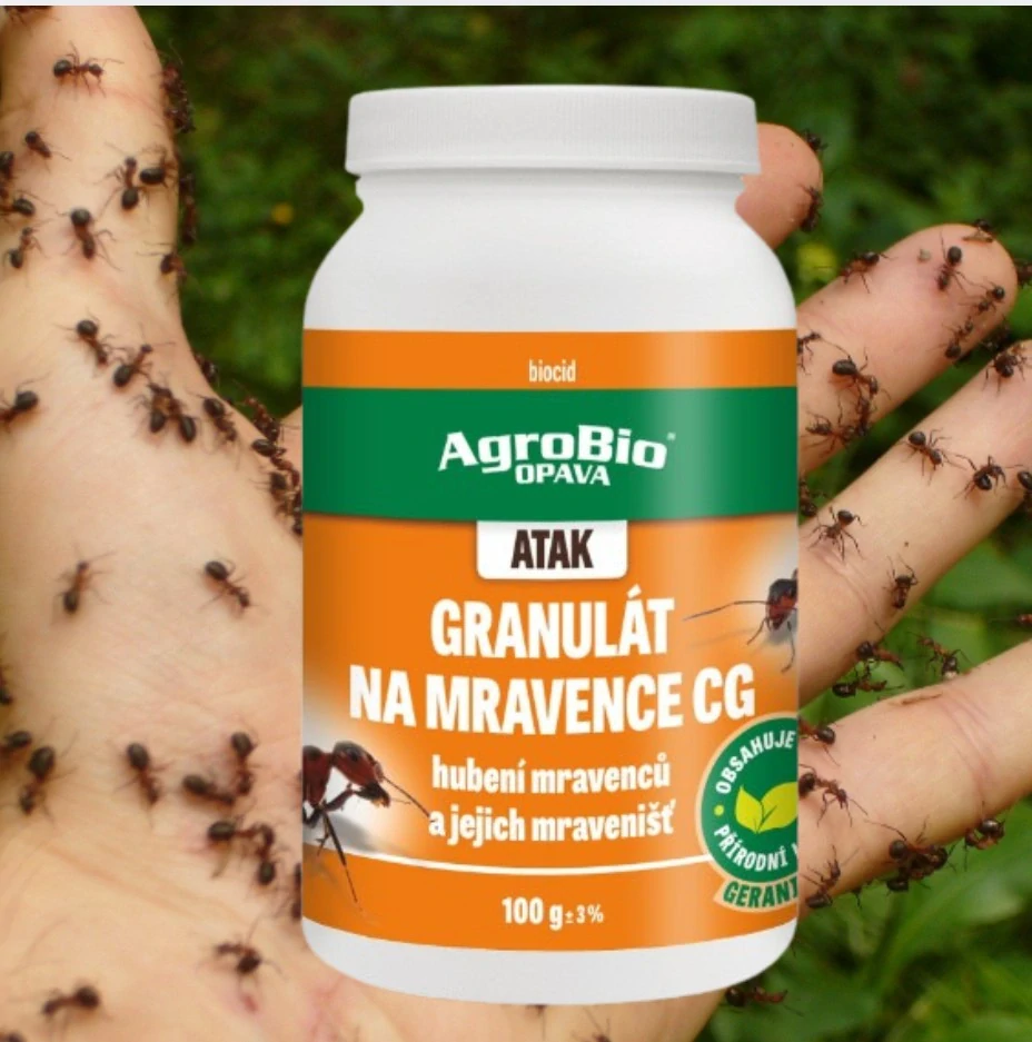 ATAK Granulát na mravence CG 250 g AgroBio
