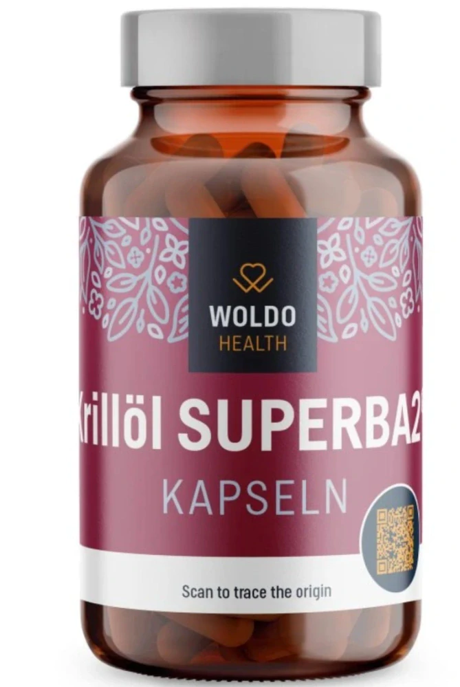 Woldohealth Krill olej SUPERBA2 120 softgel kapslí