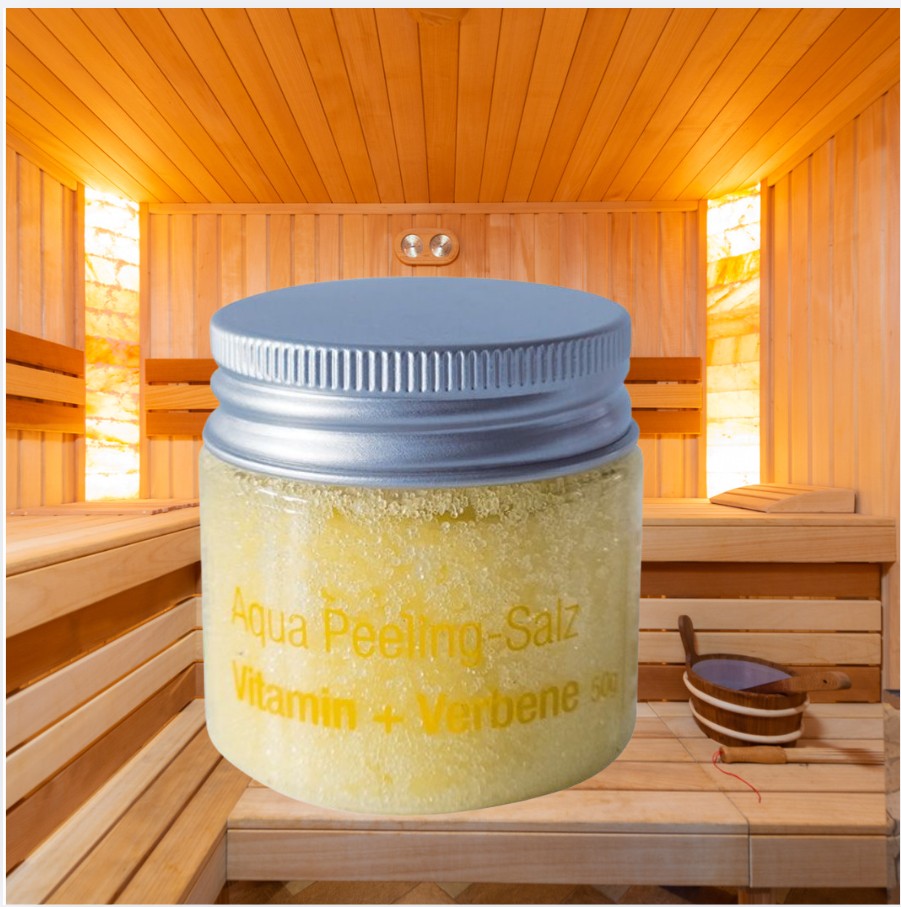 Peelingová sůl do sauny Vitamin + Verbena 50 g Finnsa