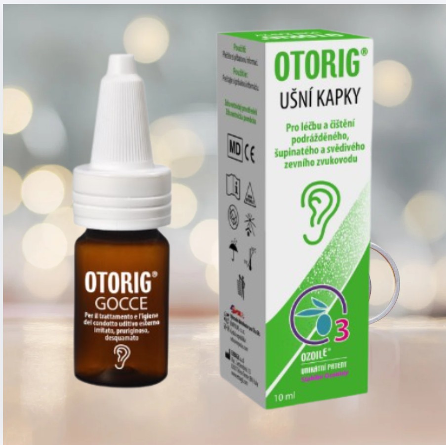 OTORIG ušní kapky pro péči o zvukovod 10 ml