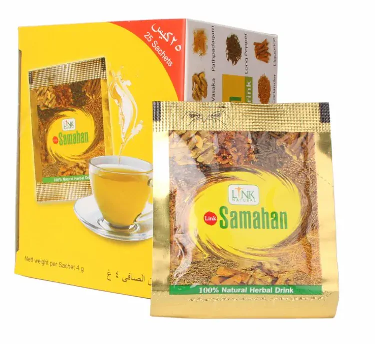 Link Natural Samahan čaj ajurvédský bylinný nápoj 100 x 4 g