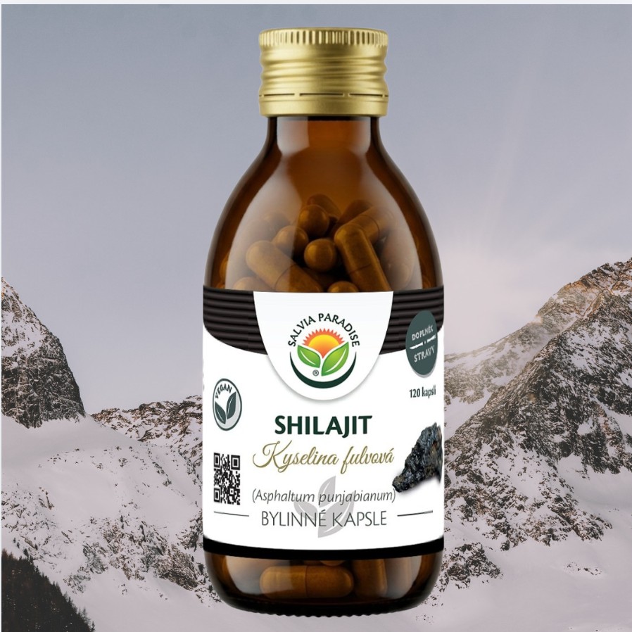 Shilajit mumio kapsle 120 ks Salvia Paradise