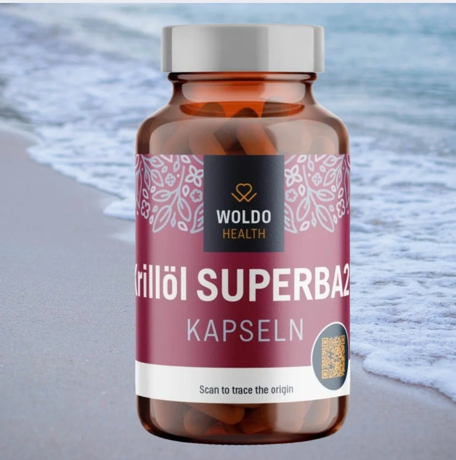 Woldohealth Krill olej SUPERBA2 120 softgel kapslí