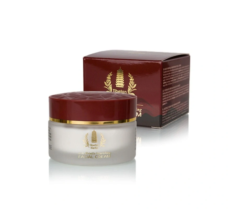 TianDe Tibetan Herbs – Vyživující krém na obličej proti vráskám 50 g