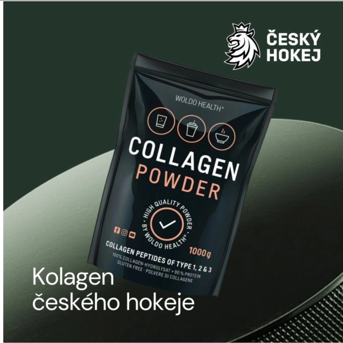 WoldoShop 100% Hovězí collagen 1 kg