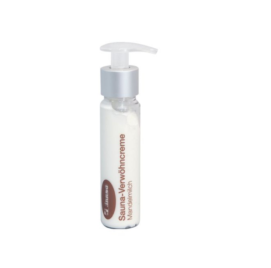 Sauna hýčkající krém Mandlové mléko 70 g / 75 ml v dávkovači