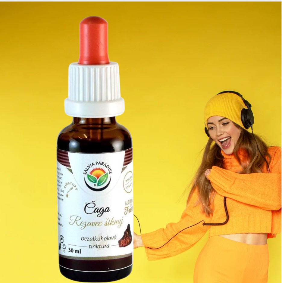 Salvia Paradise Čaga Rezavec šikmý AF tinktura 50 ml