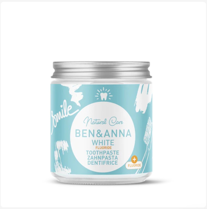 Ben & Anna Bělicí zubní pasta s fluoridem 100 ml