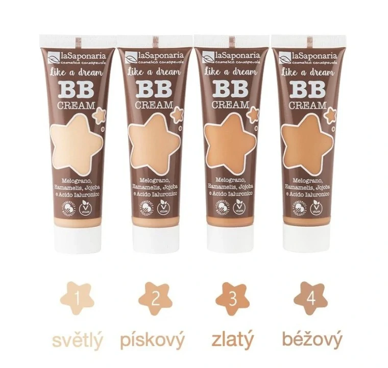 laSaponaria BB krém Jako sen BIO 30 ml pískový 