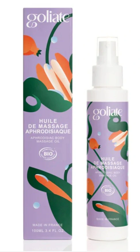 Goliate Afrodiziakální masážní olej BIO 100 ml