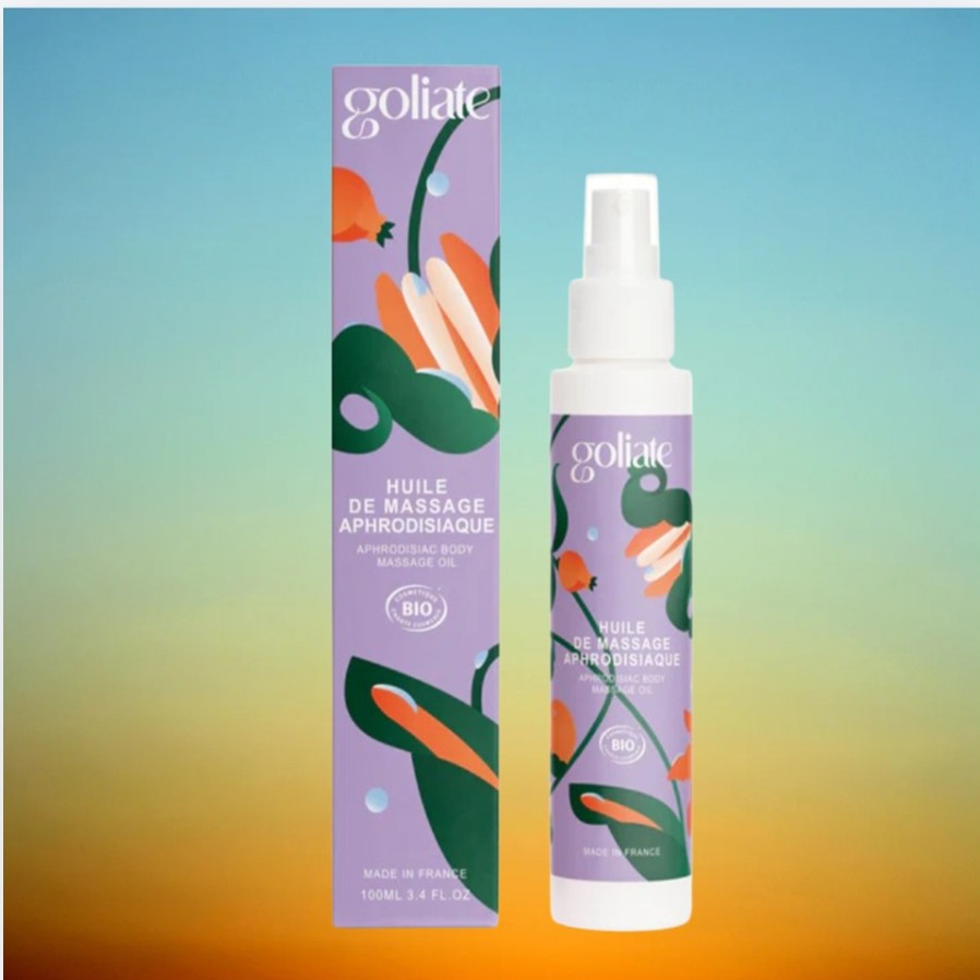 Goliate Afrodiziakální masážní olej BIO 100 ml - pro lechtivé okamžiky