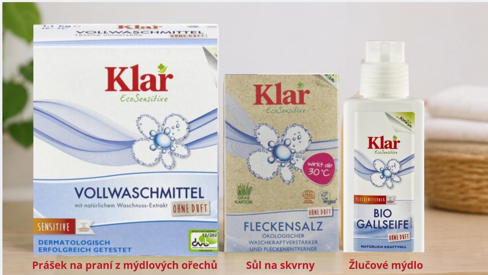 Sada – Dokonalé praní bez chemie 