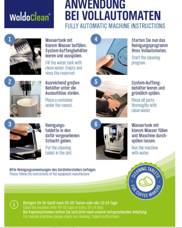 WoldoClean Dvoufázové tablety 25 ks