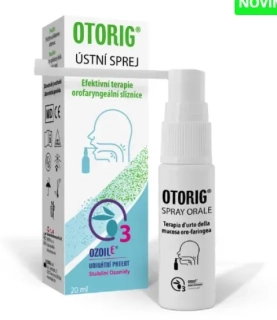 OTORIG ústní sprej – péče o ústní dutinu 20 ml
