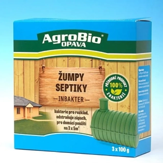 AgroBio INBAKTER ŽUMPY A SEPTIKY 3x100 g