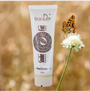 tianDe krém na nohy s hadím tukem 80 ml