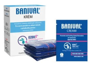 Banival krém na balanitidy balaniopostitidy 10 x 3 ml