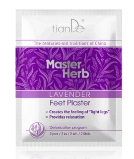 Detoxikační náplast na nohy Master Herb tianDe levandule 2 ks
