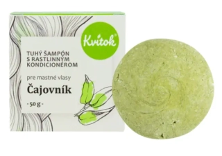 Kvitok tuhý šampon na mastné vlasy čajovník 50 g