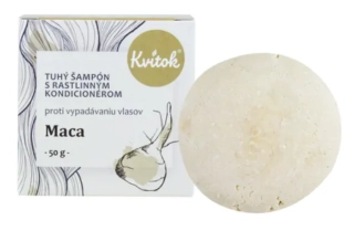 Kvitok Tuhý šampon s kondicionérem Maca 50 g