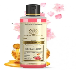Sprchový gel Růže & Med 210 ml Khadi Natural