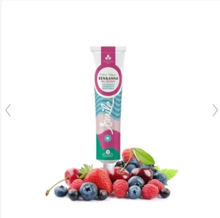 Ben & Anna Zubní pasta s fluoridem 75 ml Wild Berry