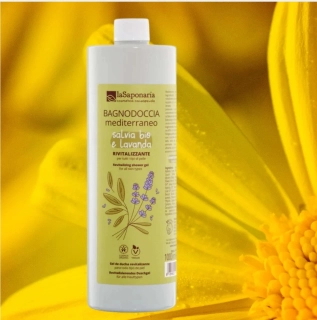 laSaponaria Středomořský sprchový gel BIO 1 l 