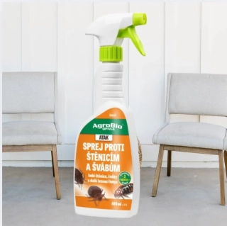 ATAK Sprej proti štěnicím a švábům 400 ml/R
