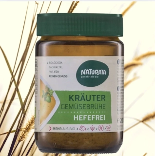Zeleninový Bio bujón bylinkový bez droždí 200 g Naturata