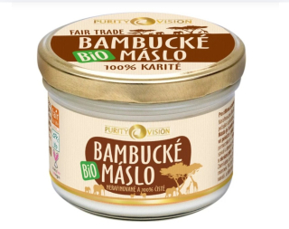 Purity Vision Bambucké máslo BIO 350 ml 