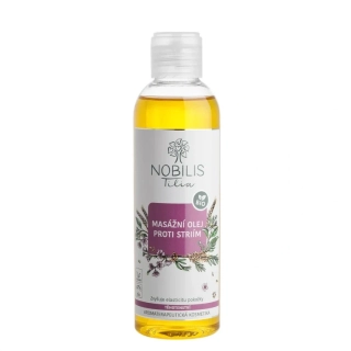 Nobilis Tilia Masážní olej proti striím BIO 200 ml