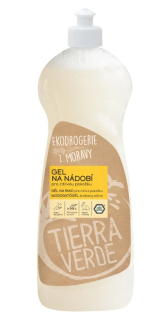 Tierra Verde Gel na nádobí BIO citron 1 l