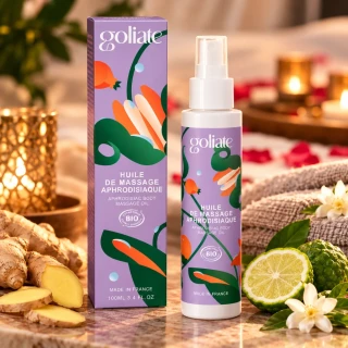 Goliate Afrodiziakální masážní olej BIO 100 ml - pro lechtivé okamžiky