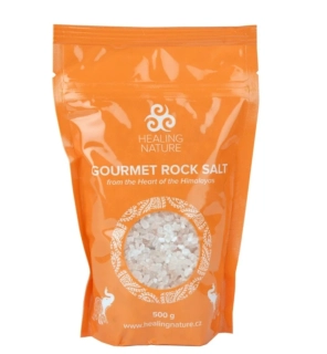 Jídelní himálajská sůl růžová do mlýnku 500 g Healing Nature
