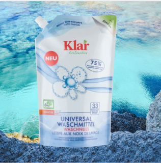 Klar prací gel z mýdlových ořechů Universal 1,5 l