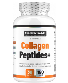 Survival Collagen Peptides+ 150 kapslí