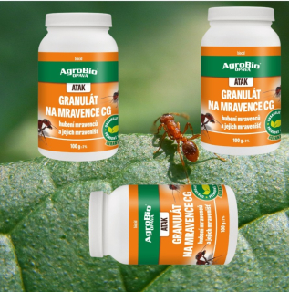 ATAK Granulát na mravence CG 250 g AgroBio 3 ks