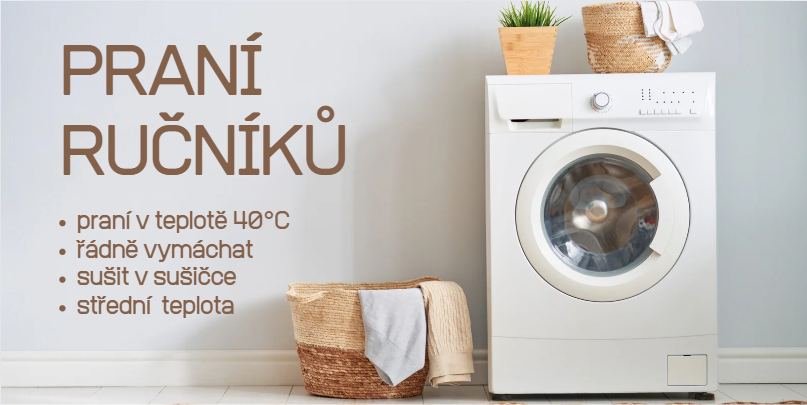 praní ručníků