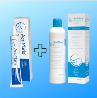 ActiMaris sada pečující gel a čisticí roztok 50 g + 300 ml